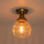 Plafonnier semi-encastré 1 lumière