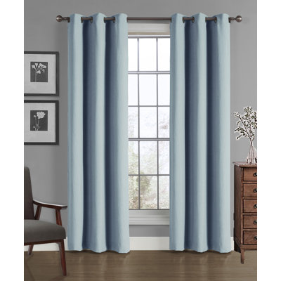Manpreet Semi Sheer Curtain Single Panel