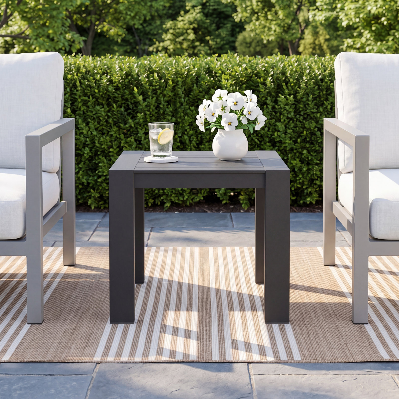 Dulcie 23" Patio Side Table