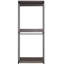 Walk-in rustique gris avec bois, métal, espace de rangement très profond, placard industriel en bois résistant à l'eau, couleur, rangement solide et résistance à la chaleur, égratignure