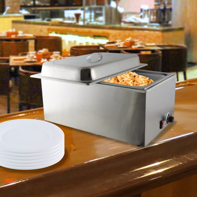 Thunder Group Inc. Stainless Steel Countertop Food & Buffet Warmer Buffet Accessory