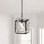 Luminaire suspendu carré / rectangulaire à 1 lumière pour îlot de cuisine