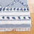 Woodbury Geometric Area Rug in Navy / Ivory-640341650
