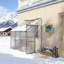 Serre pour l'hiver, aluminium