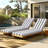 2 Pcs Set Indoor/Outdoor Chaise Lounge Chair Cushion-787702701
