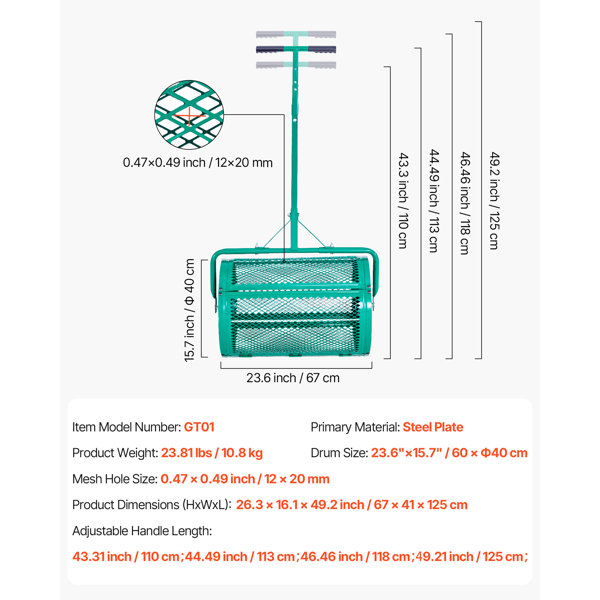 Dimensions du produit