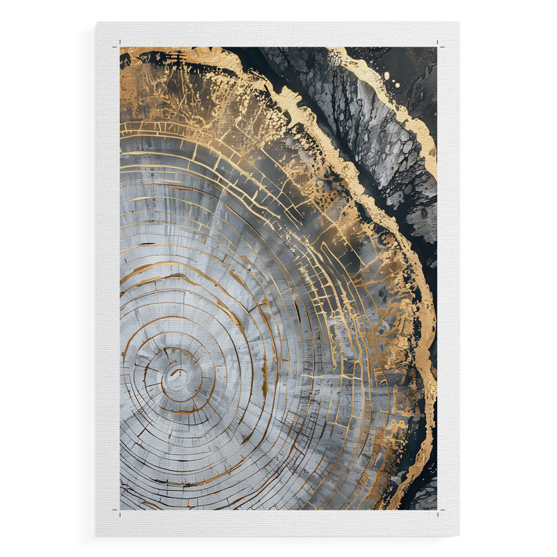 Série ABSTRACT CCxxix - impression sur toile seulement - non encadrée, H 18 po x l 12 po