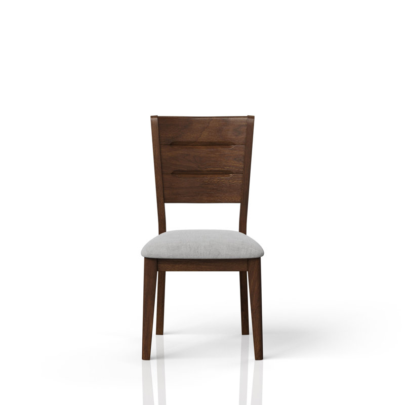 Giddeon Ladder Back Side Chair in Brown