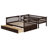Twin Over Full Bunk Bed With Drawers, Convertible Wood Bunk Bed With Ladders, Solid Wood Bunk Bed Frame-951246592