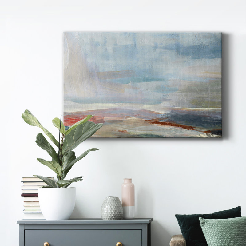 Coldwater Canyon - peinture sur toile tendue, H 8 po x l 12 po x p 1 po