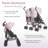 Dream On Me Twin Venture Umbrella Stroller -115616393
