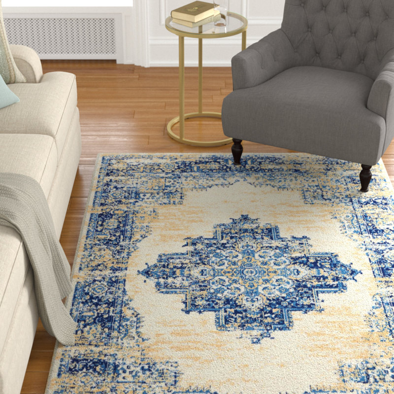 Oriental Area Rug, Rectangle 114 x 175cm