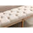 Kerman Upholstered Linen Footstool