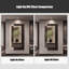 Luxury 3d Sandstone Sensor Light Wall Art - Entryway Abstract Mural-125533981