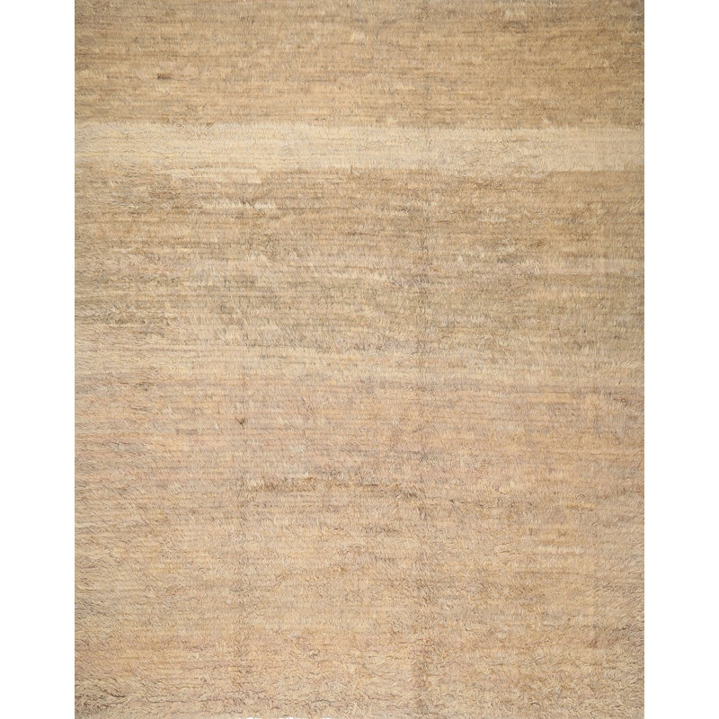 Tapis beige contemporain, Rectangle 8 pi x 10 pi