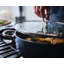 Joseph Joseph Space Ceramic Non-Stick 3.8 Qt. Sauté Pan with Folding Handle and Lid