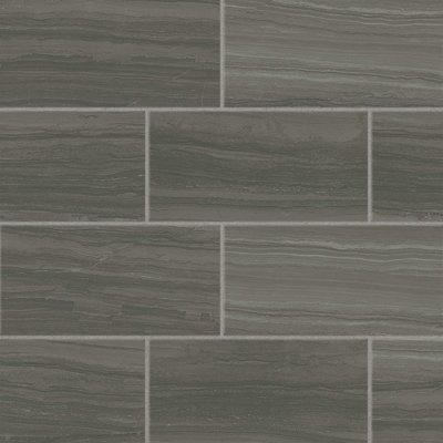 Highland 12" x 24" Porcelain Stone Look Wall & Floor Tile