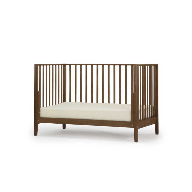 Lala 3 -in-1 Convertible Crib, Walnut