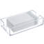Acrylic Freestanding and Countertop Paper Towel Holder