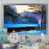Impression argent sur toile encadrée sélectionné