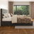 Haden Velvet Upholstered Platform Bed Frame with Channel Tufted Headboard-430185540-430185537