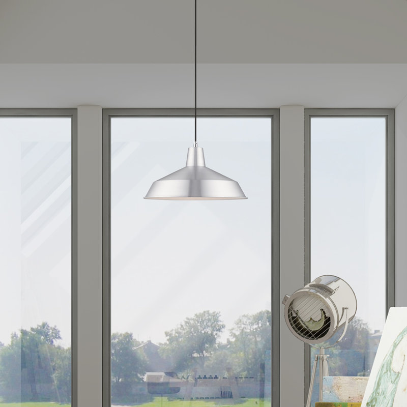 Alysen 1 - Light Pendant, Brushed Aluminum