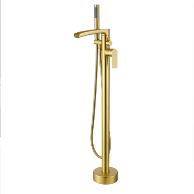 1 Handle Bathroom Waterfall Faucet with Diverter