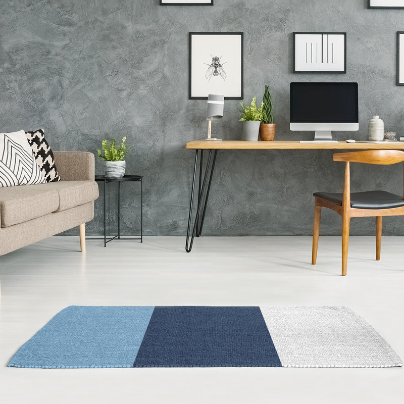 Tapis bleu area, Rectangle 4 pi x 6 pi