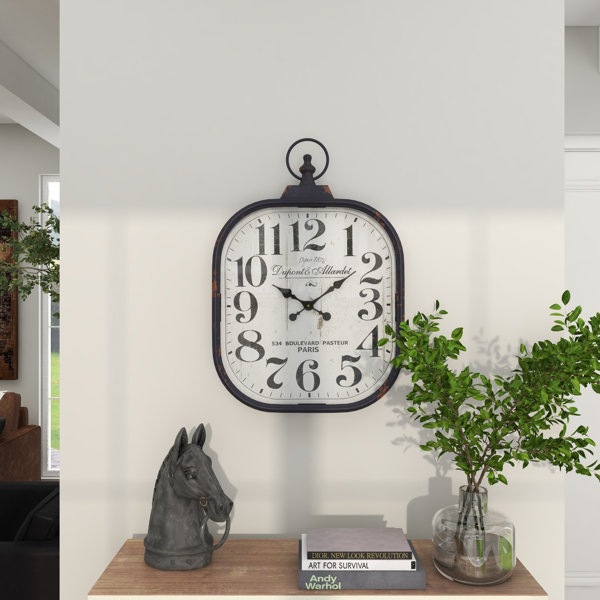 Wall Clock Extra Large Digital Display Time Day Calendar Indoor Thermometer  Hygrometer Table Desk Stand & Wall Hanging