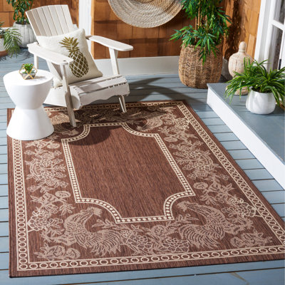 Havza Performance Floral Indoor/Outdoor Area Rug