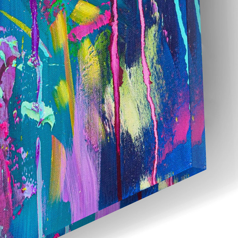 «Rain mauve» par Estelle Grengs, H 16 po x l 12 po x P 0,13 po