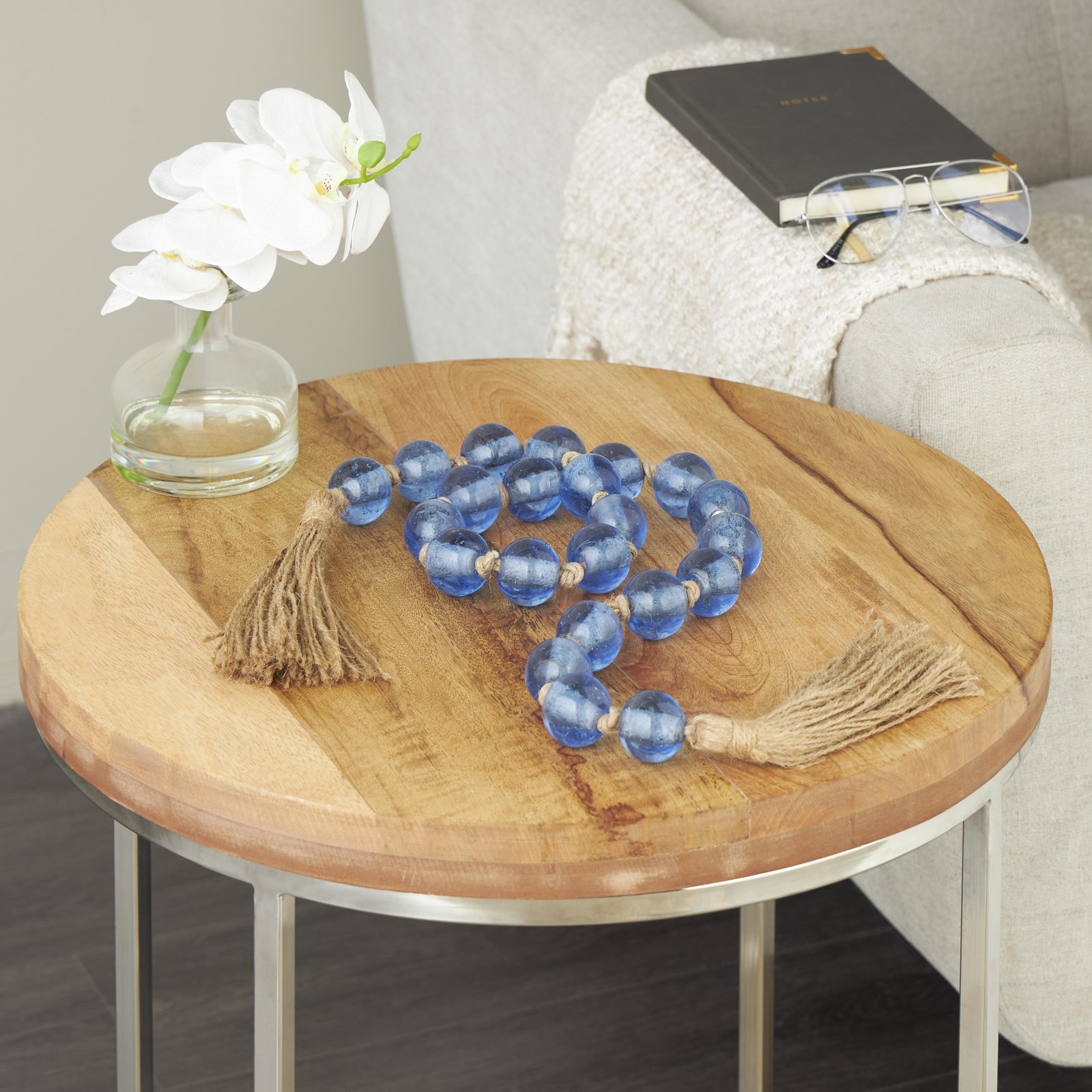 Ailey Novelty Garland, Blue, 3'9"