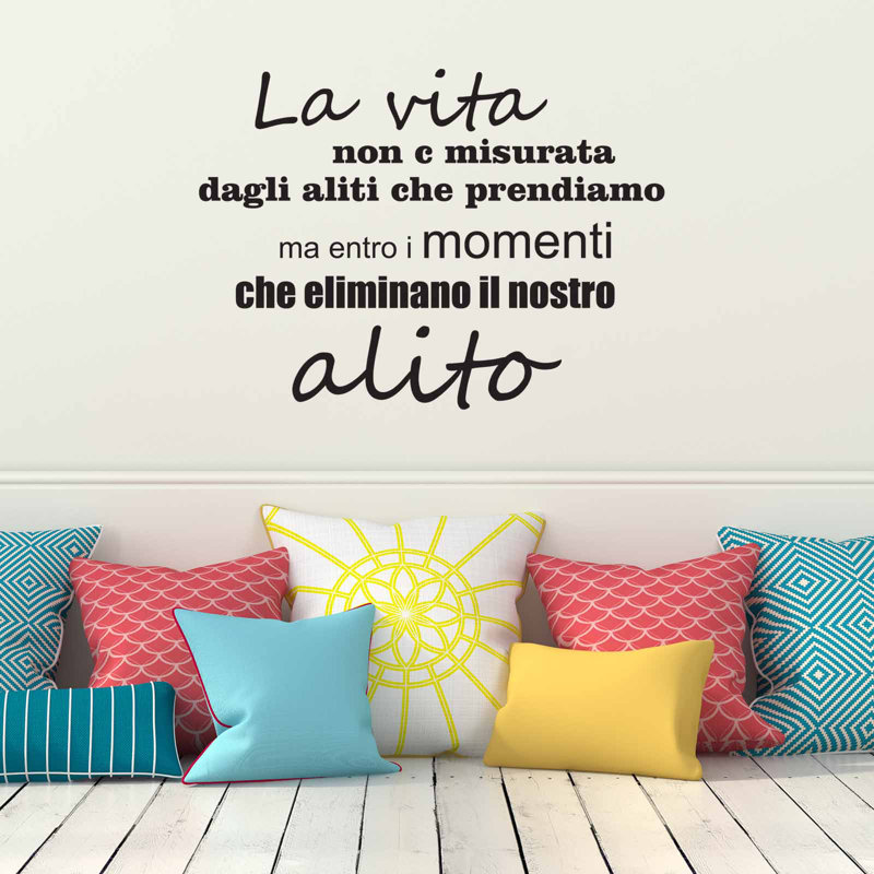 Text & Numbers Wall Decal