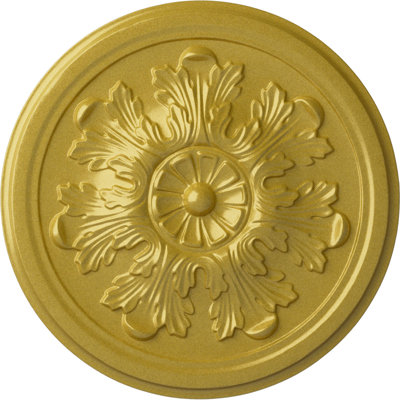 Acanthus 12.75" H x 12.75" W x 0.875" D Ceiling Medallion