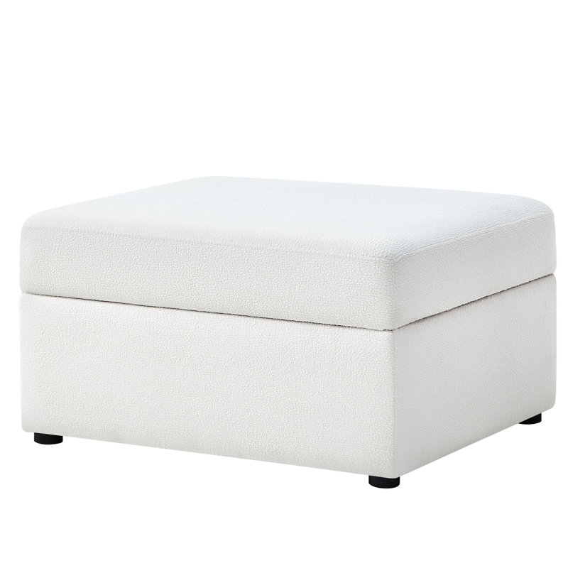 Rangement moderne, 33 po de profondeur, 27 de largeur, 18 de hauteur, doux, confortable et facile à entretenir