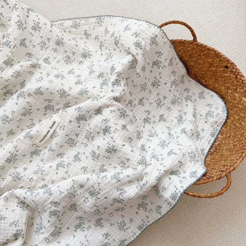 Couverture mignonne pour bébé en coton