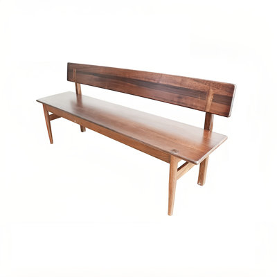 Wabi-Sabi Solid Wood Bench