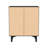 Yarber Groove 3 Drawer Solid Wood Chest-1539599658