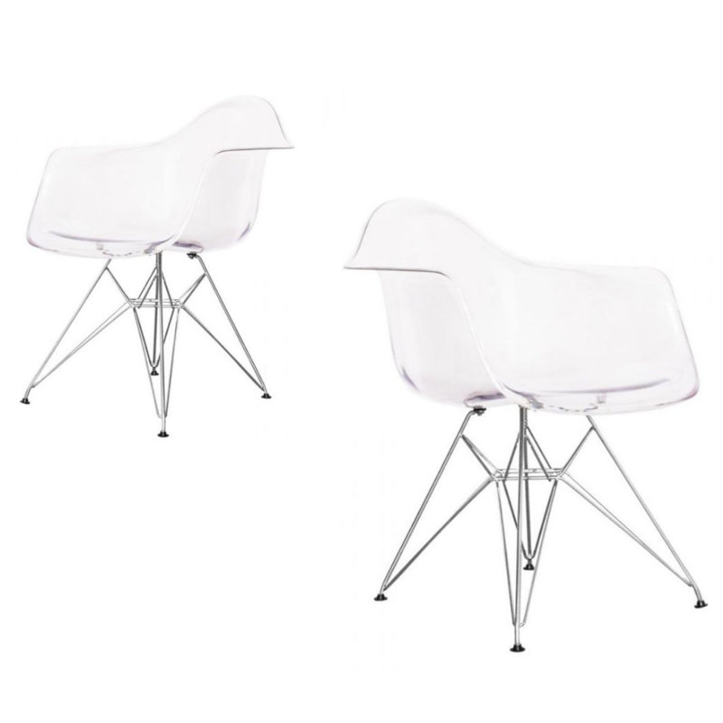 Fauteuil Casandra, Transparent