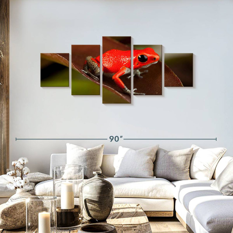 Poison Frog, 30" H x 68" W