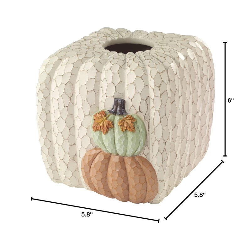 Couvre-boîte à mouchoirs, décoration intérieure inspirée de l'automne