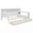Multi-functional Bed with Two Storage Drawers and Study Desk