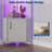 5-Tier Corner Shelf, Modern Space-Saving Storage Rack with Doors-961754792