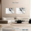 Avery abstrait noir et blanc-107721062