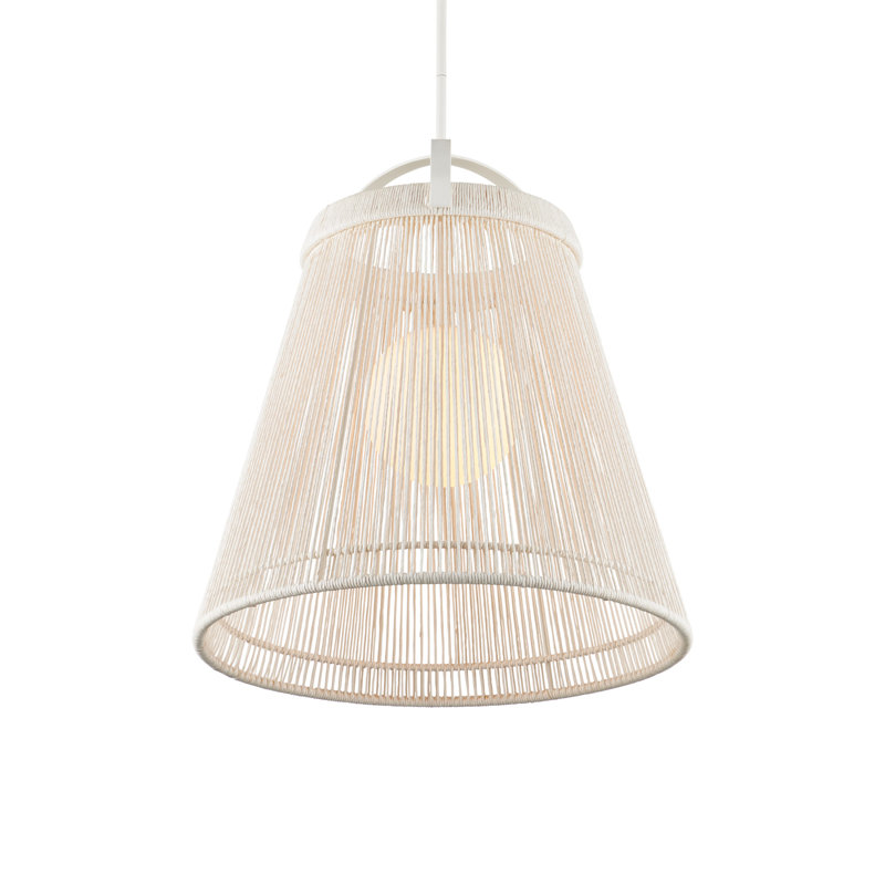 Parnell 1 - Light Pendant, Gesso White