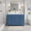 Meuble-lavabo moderne en bois massif avec lavabo, plateau en quartz, portes à fermeture en douceur et tiroirs spacieux-1457392201