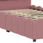 Base de lit plateforme avec tête de lit haute et lattes en bois robustes-654597904-654597906