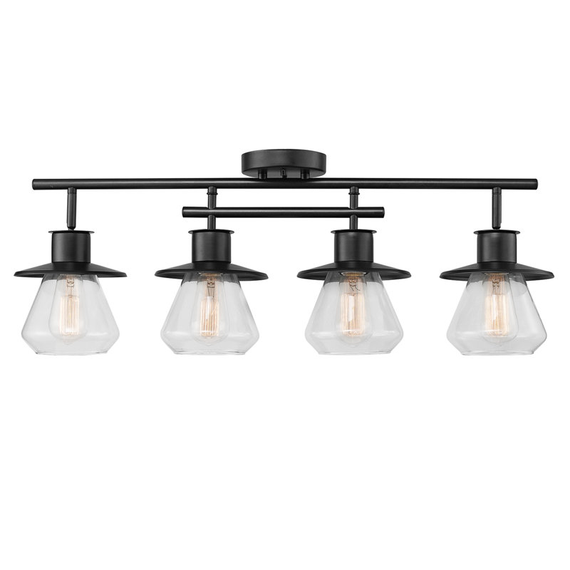 Raziya 29'' 4 -Light Fixed Track Track Kit with Dimmable and Adjustable Head