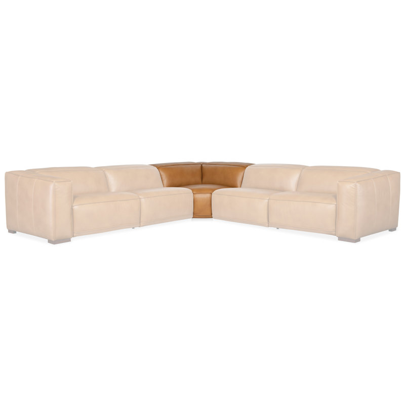 Fresco 5 seat sectional 3-PWR