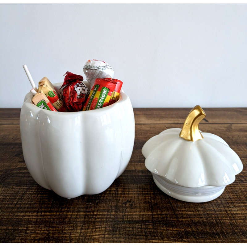 Ceramic / Porcelain Jar, White